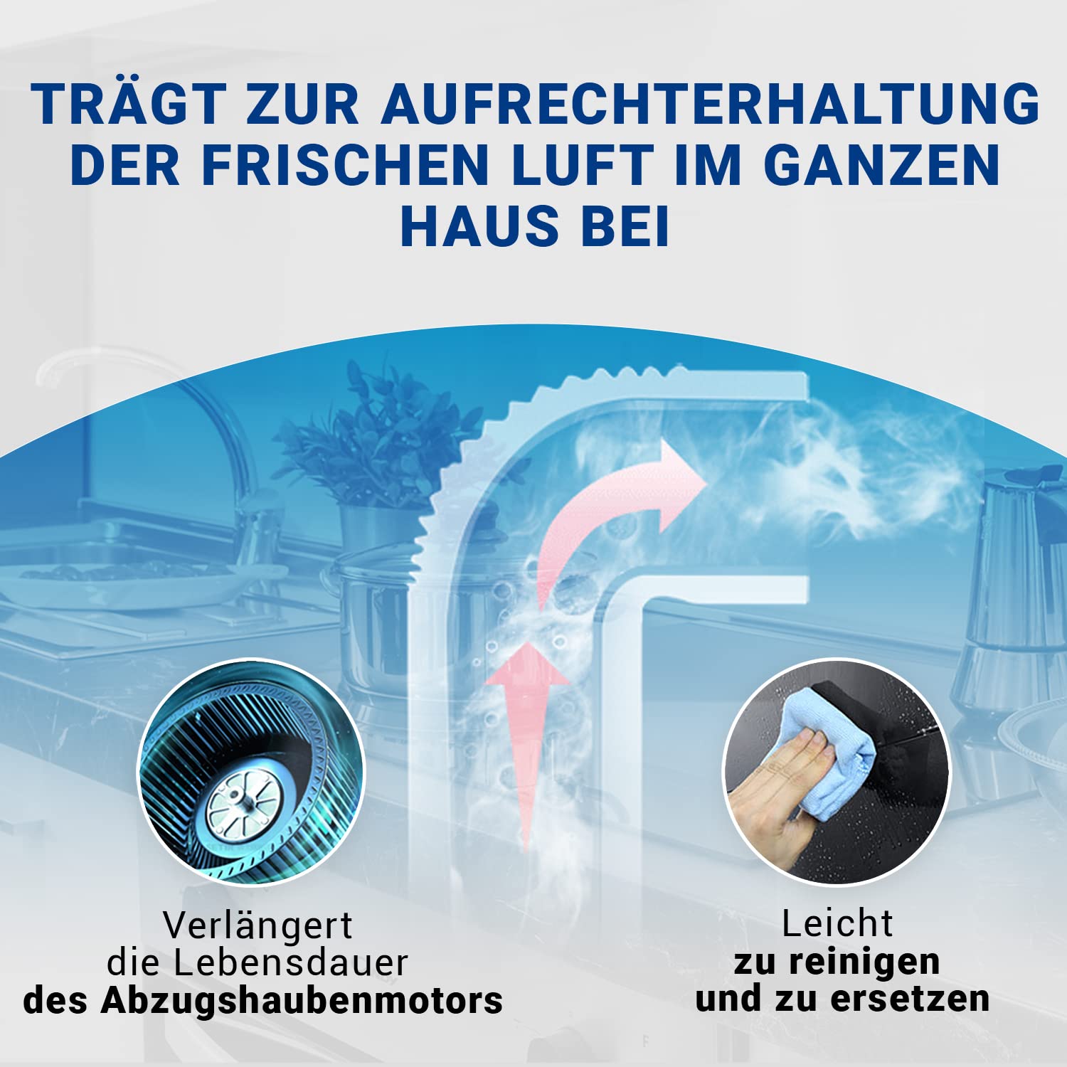 VIOKS 3x Aktivkohlefilter Dunstabzugshaube Ersatz für Bosch DHZ4506 434229 | Filter, 380/395 x 175/196 x 30 mm, ersetzt 00434229, Ersatz für Siеmens LZ45501 Neff Z5144X1 Z5144X5 Constructa CZ5144X5