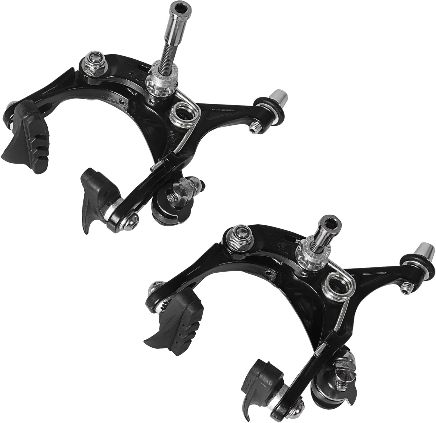 SENQI Bike Caliper Aluminum Alloy Bicycle Brake Caliper Clamp Bicycle C Caliper for Fixed Gear Bikes Road Bikes Bike Accessories(47-57mm Black)