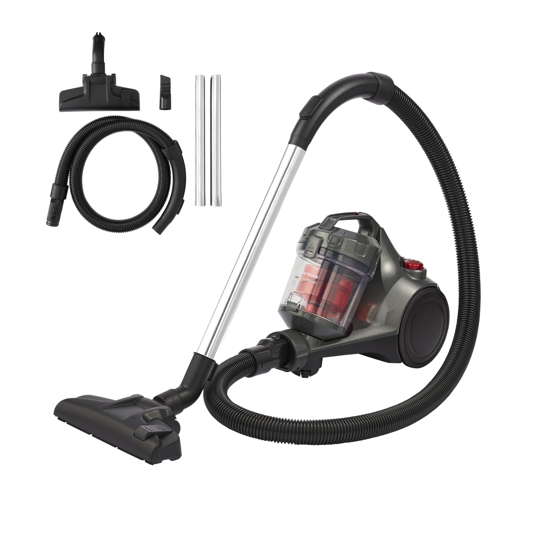 Morphy Richards MRXCYLINDERFLEX PowerSphere Cylinder Vacuum in Grey | Size: 2L