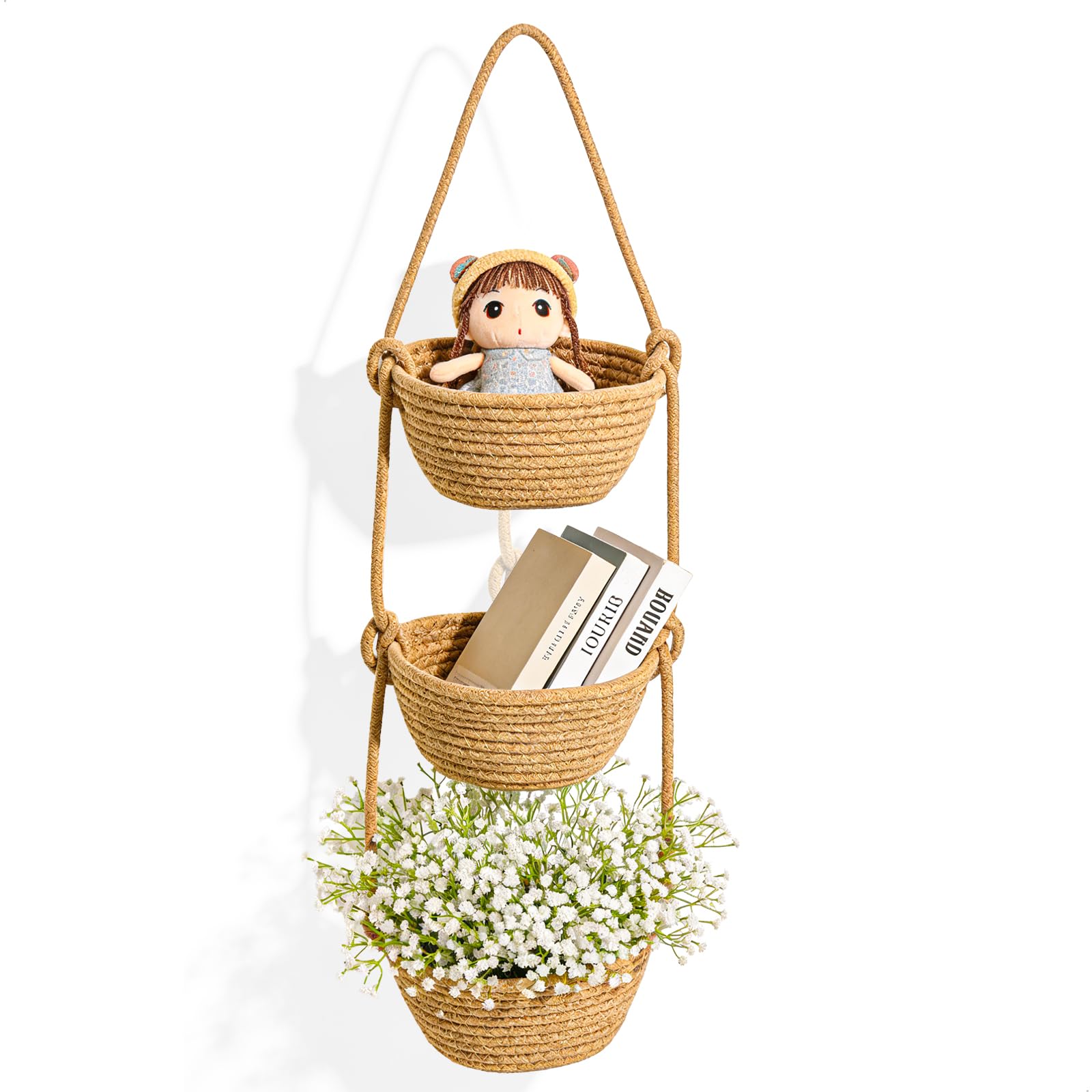 panier suspendu rangement salle de bain