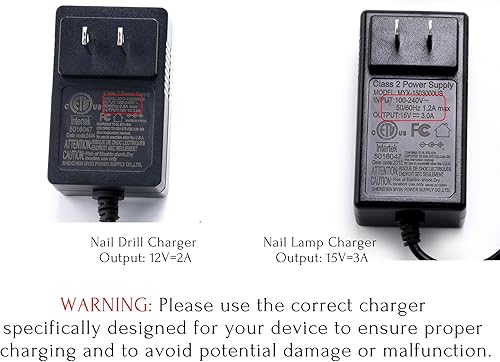 Miniatura 5 de M - Lámpara de curado de uñas inalámbrica y recargable NEO de 78 W con temporizador de visualización de tiempo LCD, sensor automático e interior