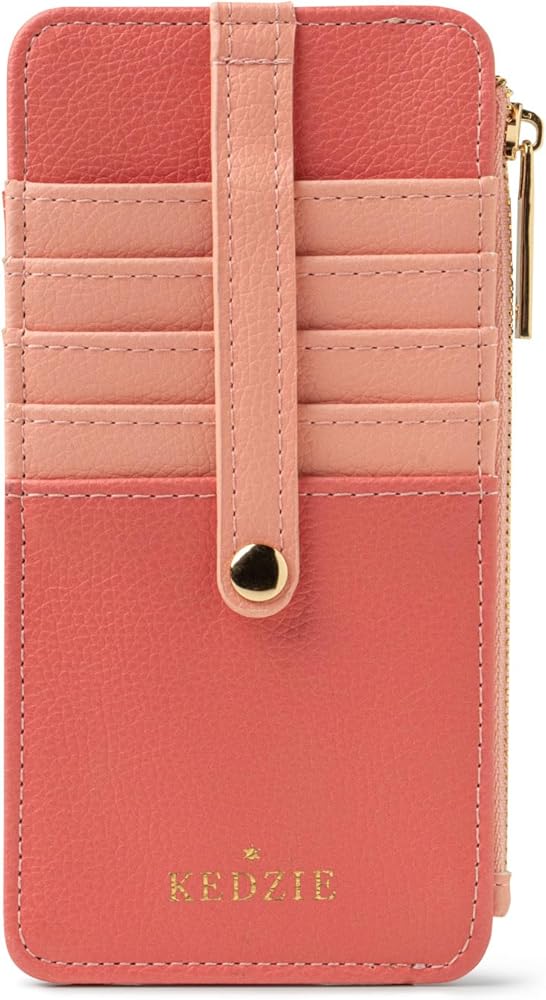 Amazon.com: KEDZIE Essentials Only Women's Zippered Wallet in