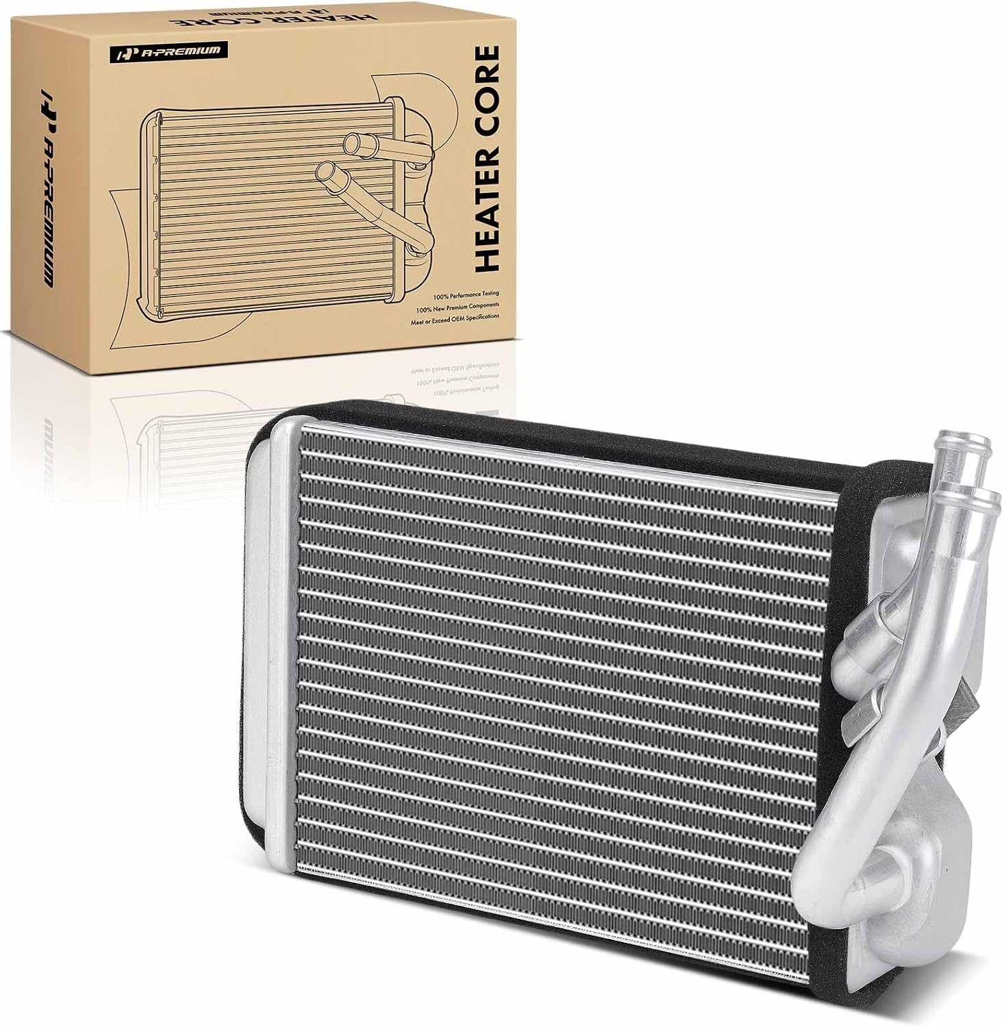 A-Premium HVAC Heater Core Compatible with Chevrolet & GMC