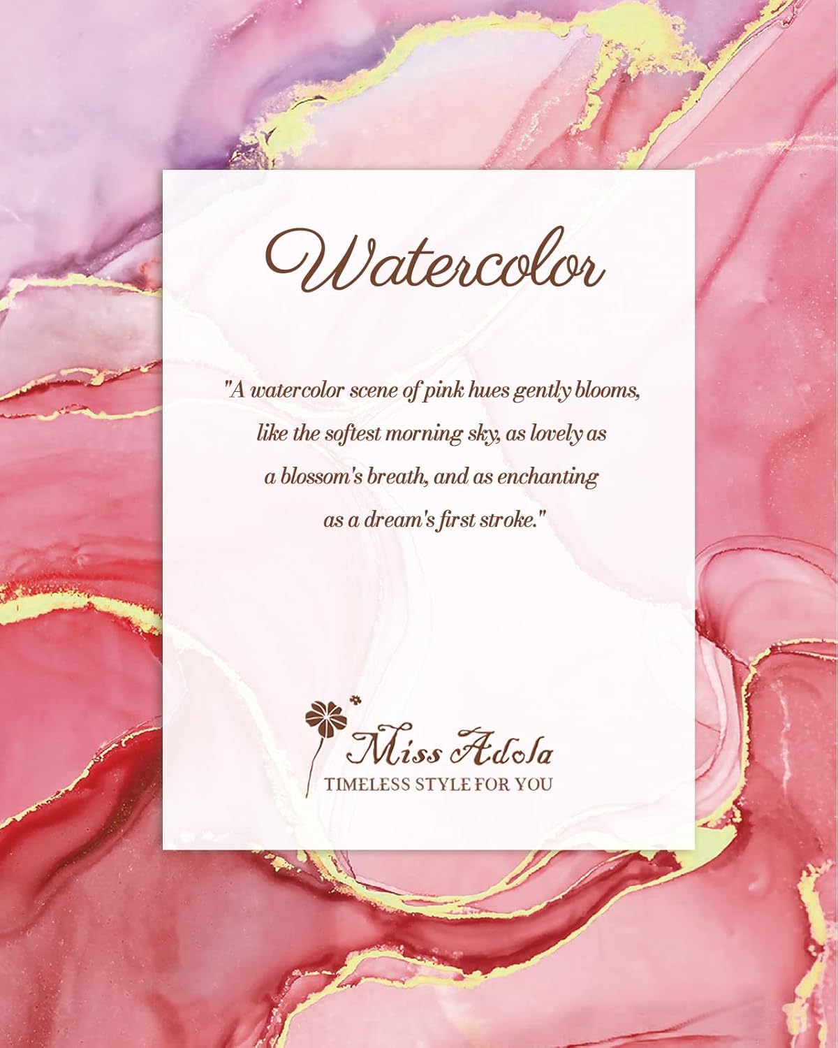 Phone Purse Crossbody Bags for Women - Leather Small Cell Phone Wallet RFID Blocking with Card Slots & Adjustable Strap Cute Designer Aesthetic Cross Body Bags, PK Watercolor - Image 2