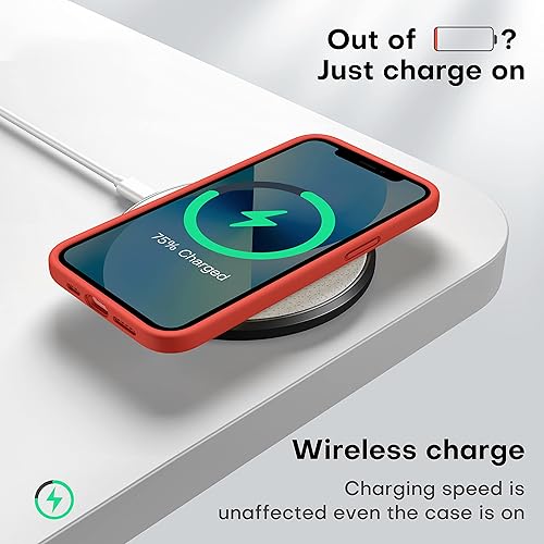 Miniatura 8 de CellEver Funda de silicona ultra duradera para iPhone 13 Mini con 2 protectores de pantalla de vidrio, protección de cuerpo completo, funda