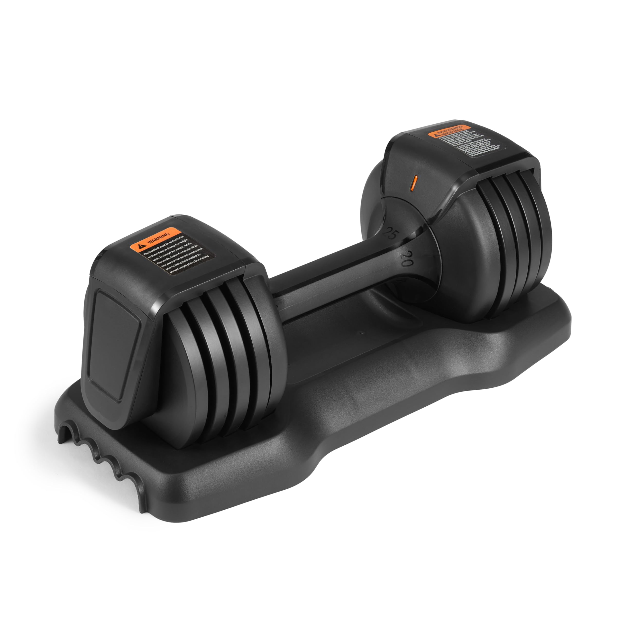 amazon basics adjustable dumbbell, 25 lb