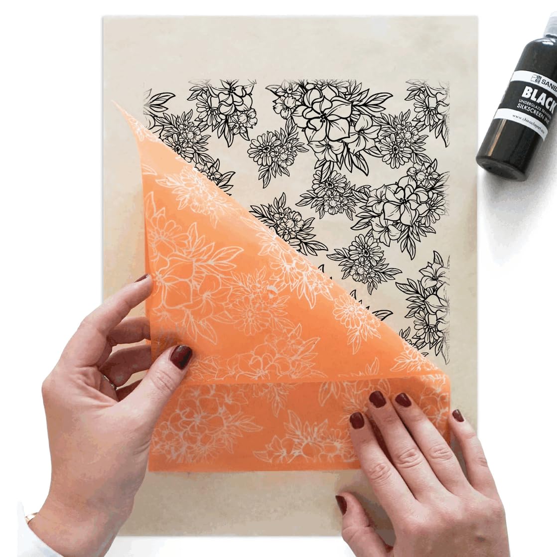 Custom Silkscreen Stencils – Personalize Your Design for Cloth, Canvas Bag, Wood, Metal, Leather, Reusable Preburned Silk Screen Printing Frames, Custom Silkscreen Frames with Design for Printing