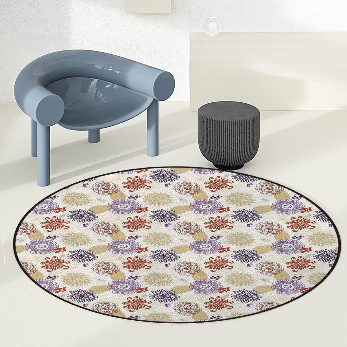 Hardwood Floor Gaming Chair Mat Round Floor Mats for