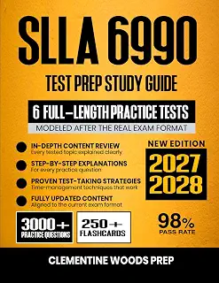 SLLA 6990 Test 2027-2028: Comprehensive Review, Proven Strategies, 6 Full-Length Practice Tests, Detailed Answer Explanations with 250+ Flashcards for the School Leaders Licensure Assessment
