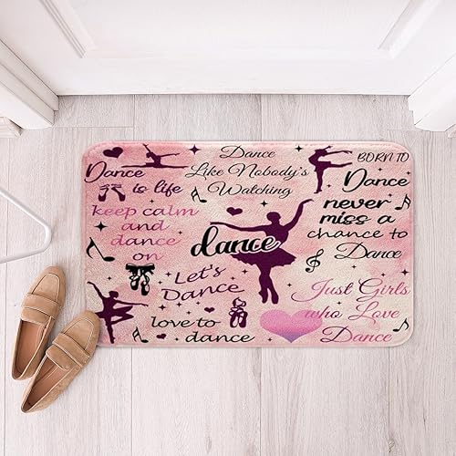 Miniatura 23 de Alfombras de baño para niños con guitarra eléctrica, notas musicales, elegantes alfombras retro, decoración de habitación de niños y niñas,