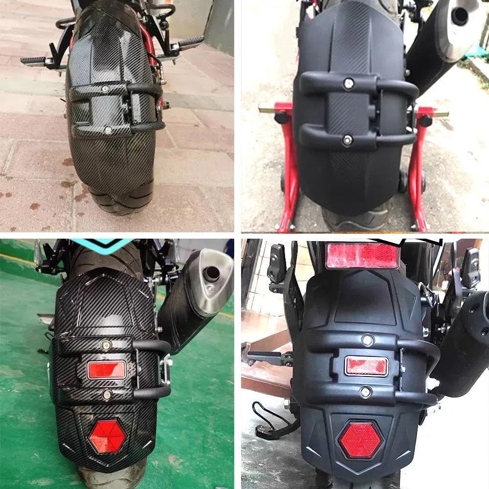 Motorbike Fenders for TNT600 for 302S for TNT 600 for TNT-600 Modified Rear Rear Tire Bracket Rear Water Block Mud Splash Plate Mudguard Cover Guard(Black C)