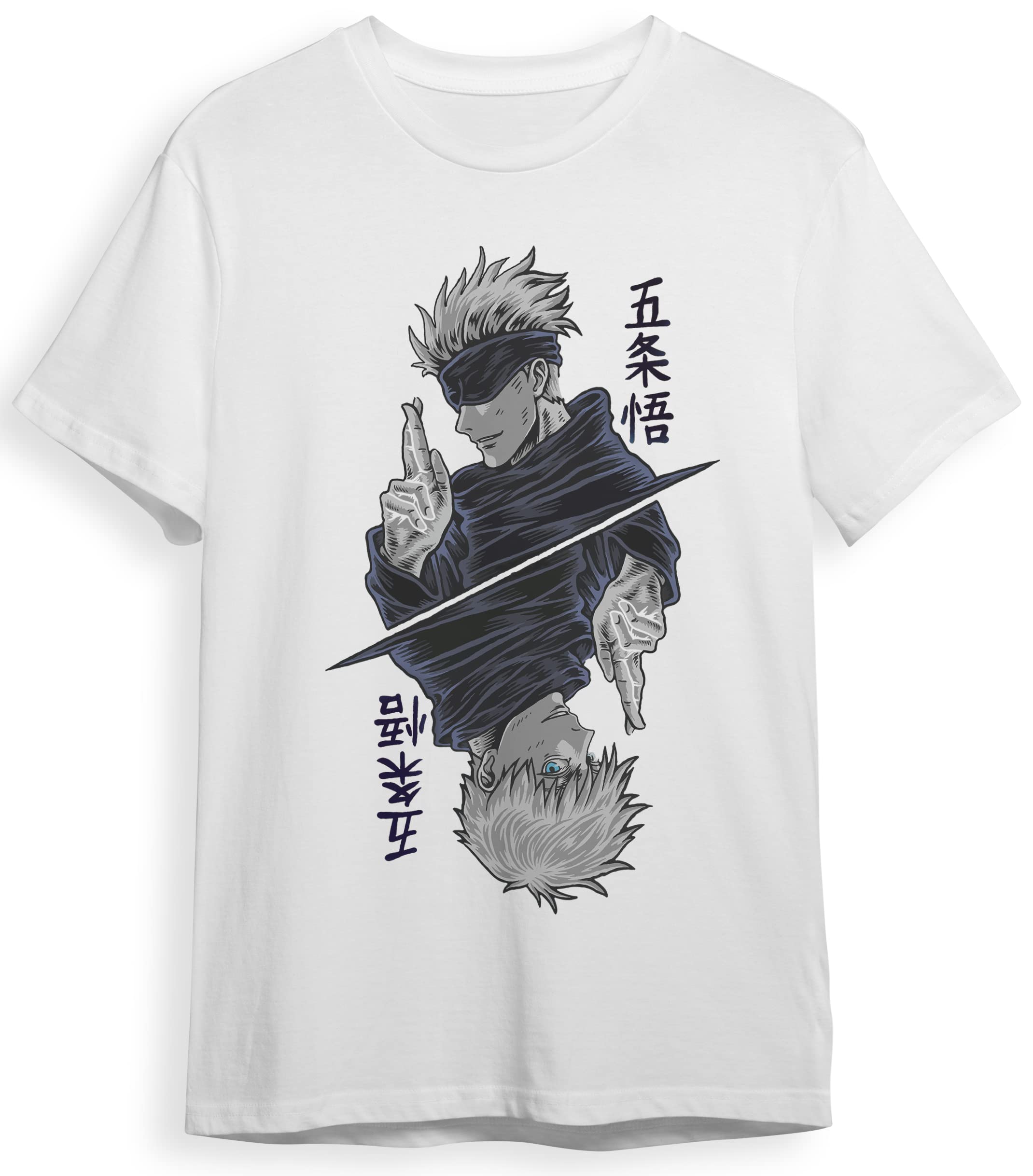 I-Drip Jujutsu Kaisen Yuji Itadori & Gojo Satoru Graphic Merch T-Shirt