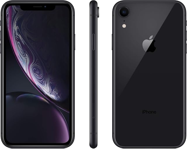 Apple iPhone XR, 256GB, Black - Unlocked (Renewed)
