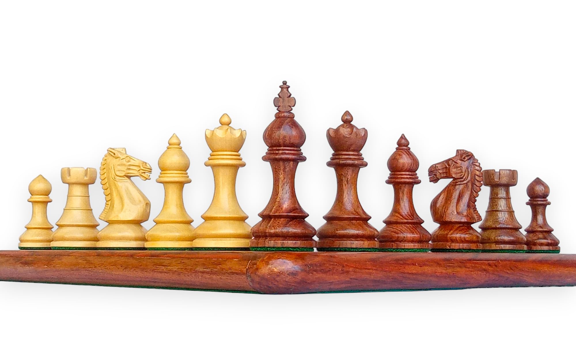 Enterro Wooden Chess Pieces 3.75" Taj Series - Made of Rosewood Boxwood Well Polished Handicraft (B0CZ6TM19H) Amazon Price History, Amazon Price Tracker