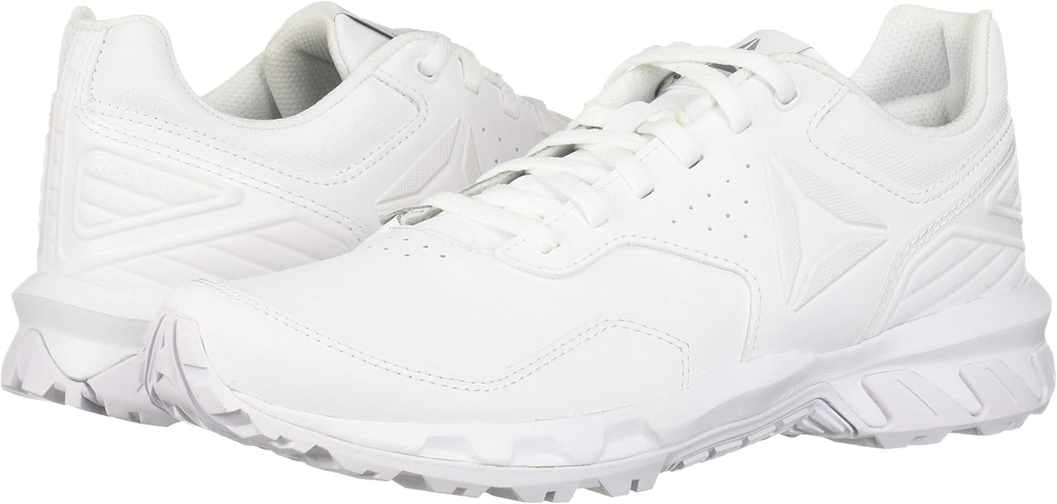 Reebok Men's Ridgerider 4.0 Leather Walking Shoe 12 White/White
