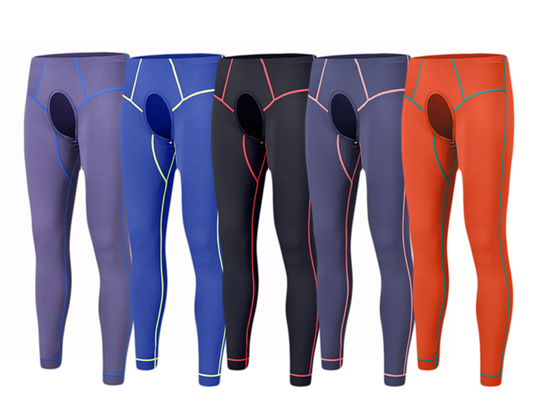 ZONBAILON Mens Thermal Pants Heated Compression Leggings Winter