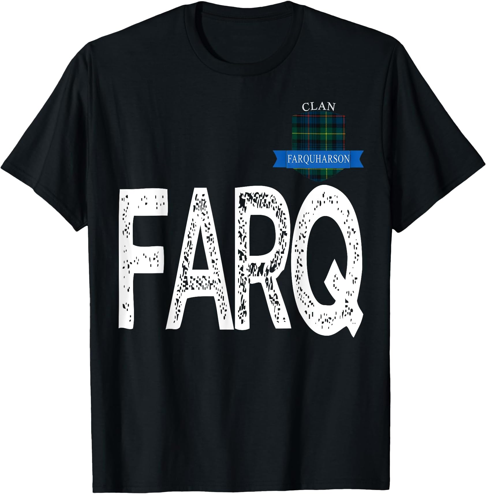 Clan Farquharson F and A and R and Q Family Matching T-Shirt