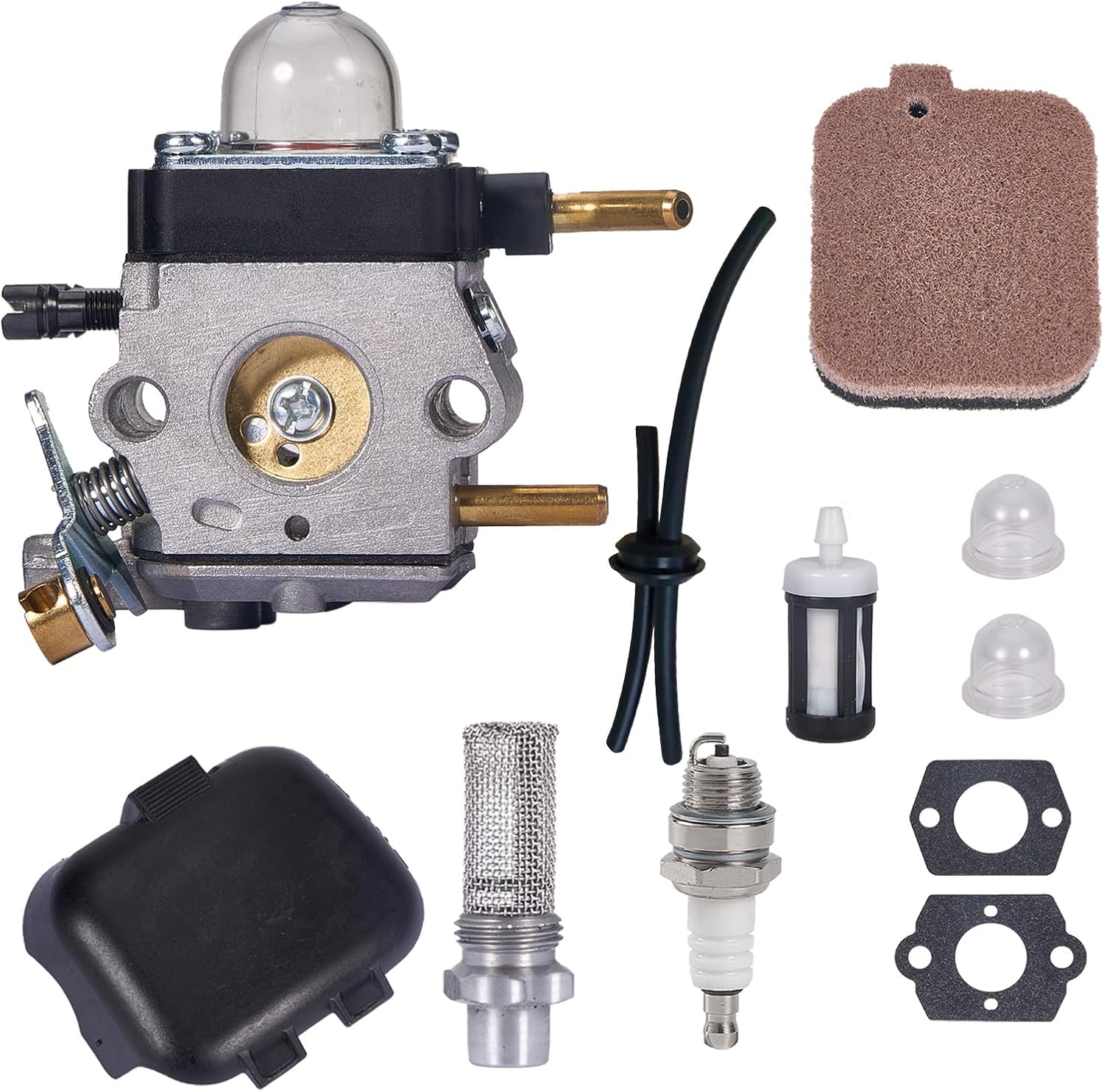 C1Q-S55 Carburetor with Air Filter Cover Kit for Stihl BG45 BG46 BG55 BG65 BG85 SH55 SH85 Leaf Blower Replace Parts 4229-120-0604 42291200604