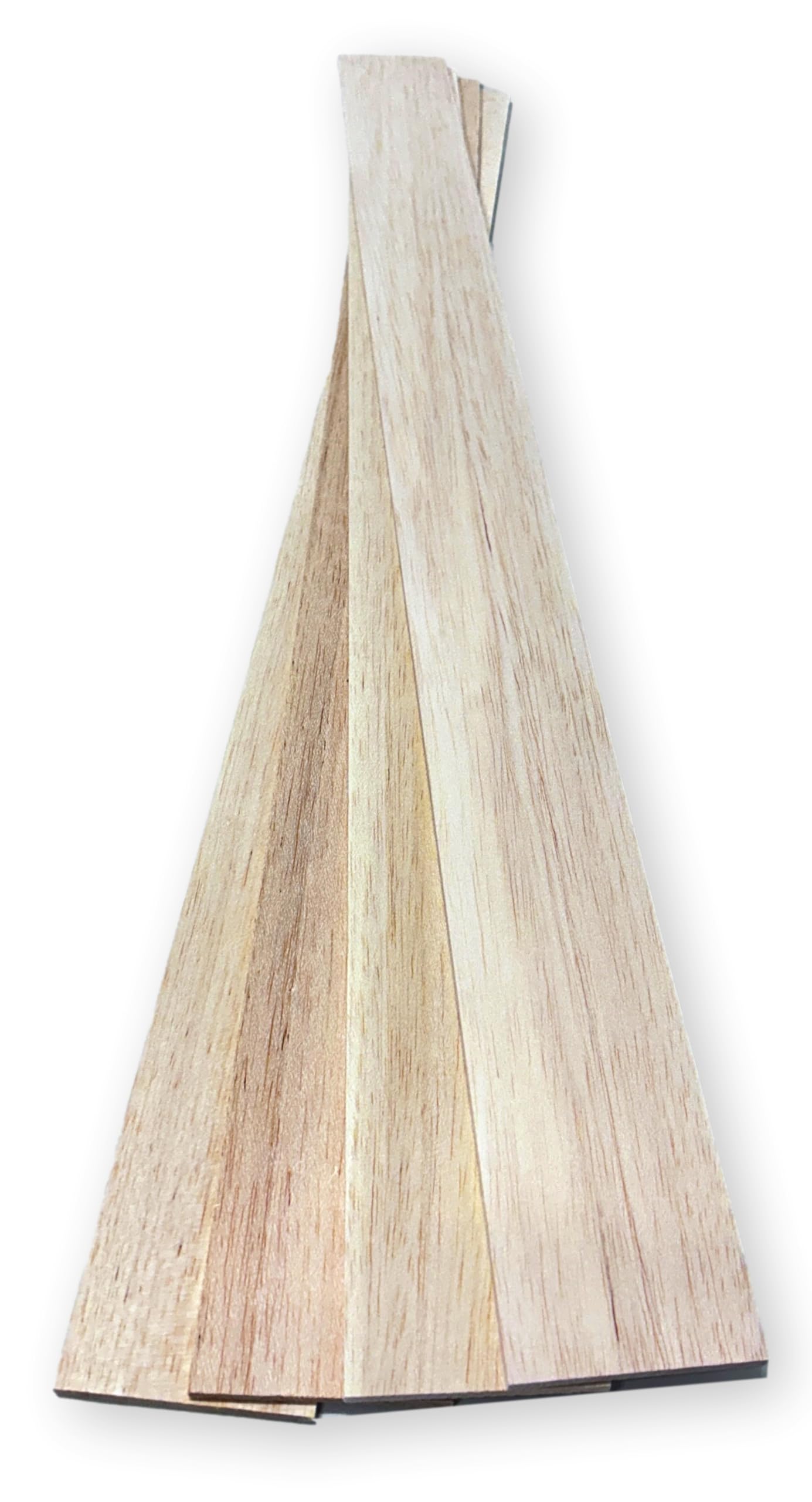 Proartek PK00042 Modelo BWH005X010 Paquete de 10 láminas de madera de balsa de 36 x 3 16 x 3 Fabricadas con balsa de calidad de modelo de color claro Ideal para manualidades y aplicaciones arquitectónicas
