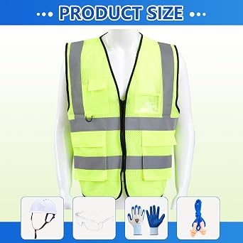 Cuffbow 9 Pcs Personal Protective Equipment (Ppe) Safety Kit
