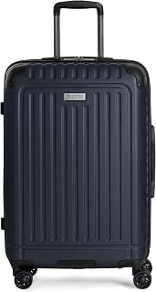 Sunderland Spinner Travel Upright Luggage, Naval, 24-Inch Checked