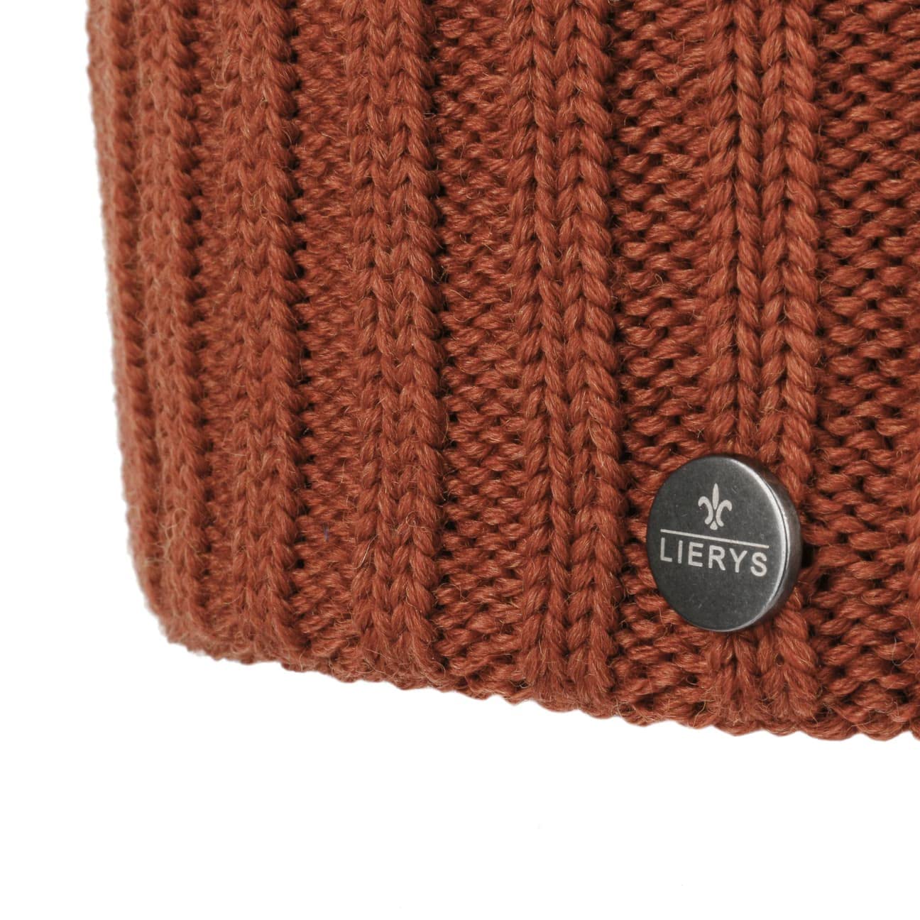 Lierys Bonnet en Tricot a Revers Merinos Fabrique en Allemagne Unisexe Automne Hiver