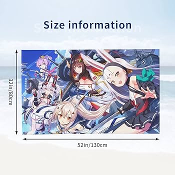Amazon.co.jp: アズールレーン バスタオル マイクロファイバー 高速