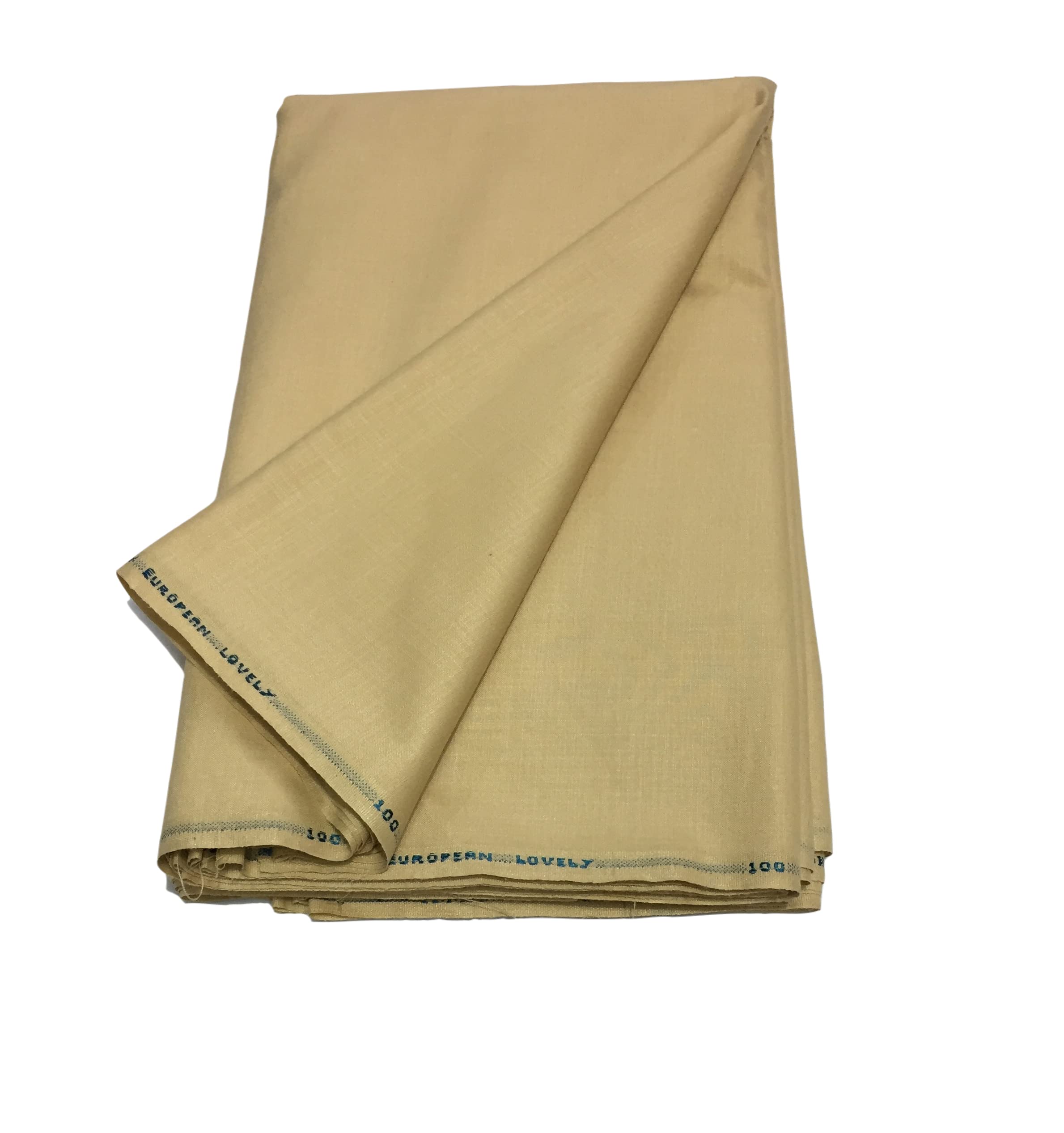 bkrkj Men's Cotton Unstitched Plain Kurta Pyjama Fabric- 5 m (Ethnic,pathani suit,shirt,khadi,summer wear,formal,casual,Light Beige Brown,Free Size)-picture-17