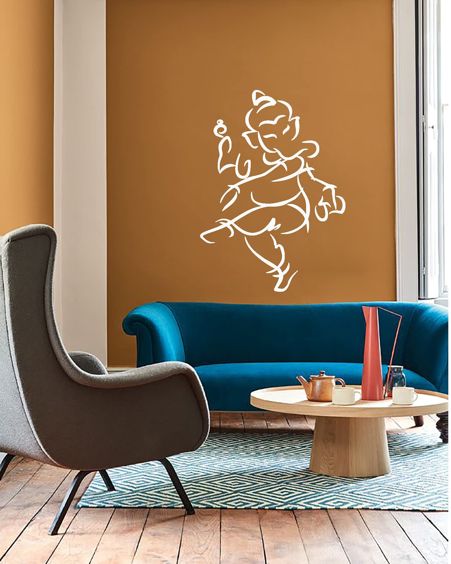 Kayra Decor Ganesha Stencils for Wall Painting - Pack of 1, 16 inch x 24 inch - (KHS702) (B09BTNX7GY) Amazon Price History, Amazon Price Tracker