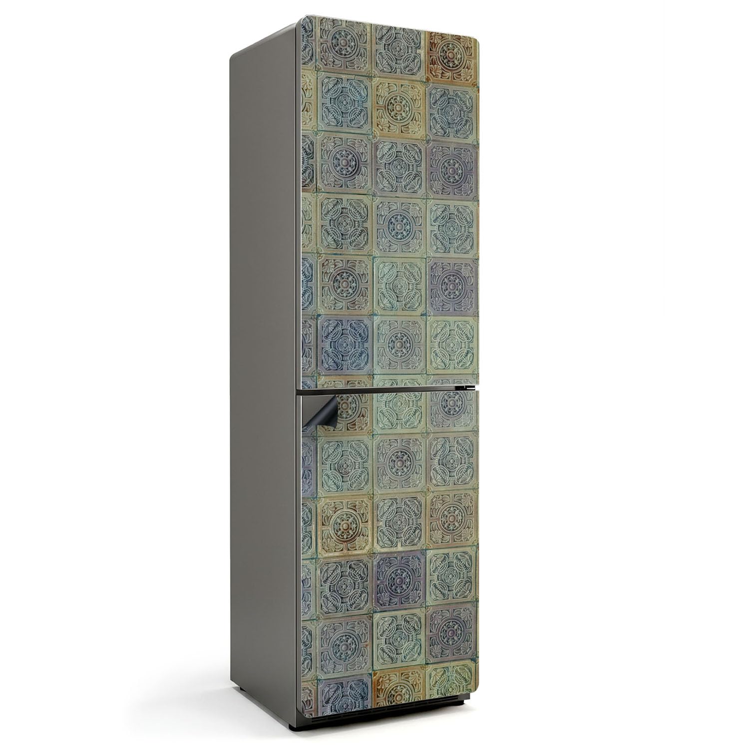 Tapis Magnétique Cuisine 60x205 cm Mosaïque Ornements Mat