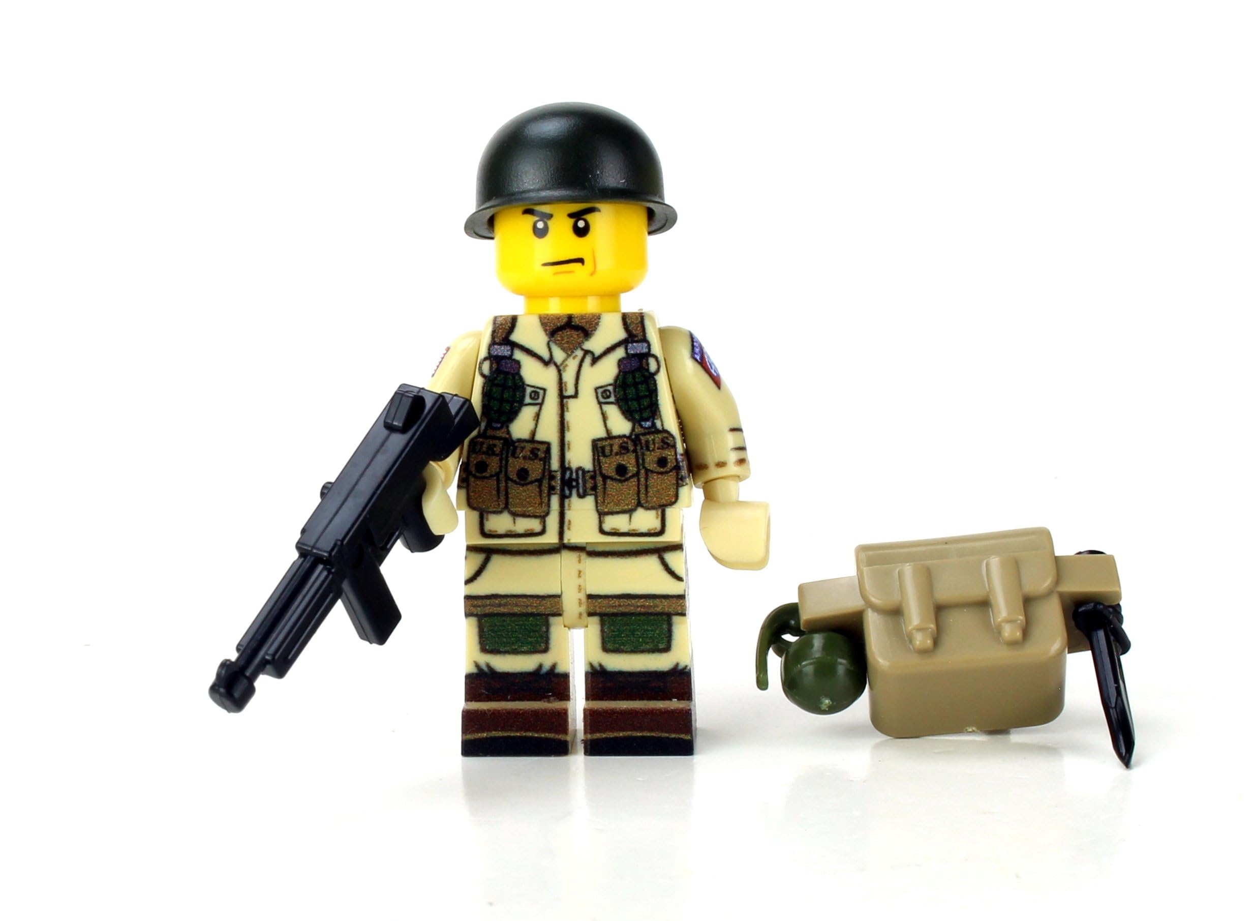 Amazon | [バトルブリック] WW2 アメリカ軍 第82空挺師団 トンプソン