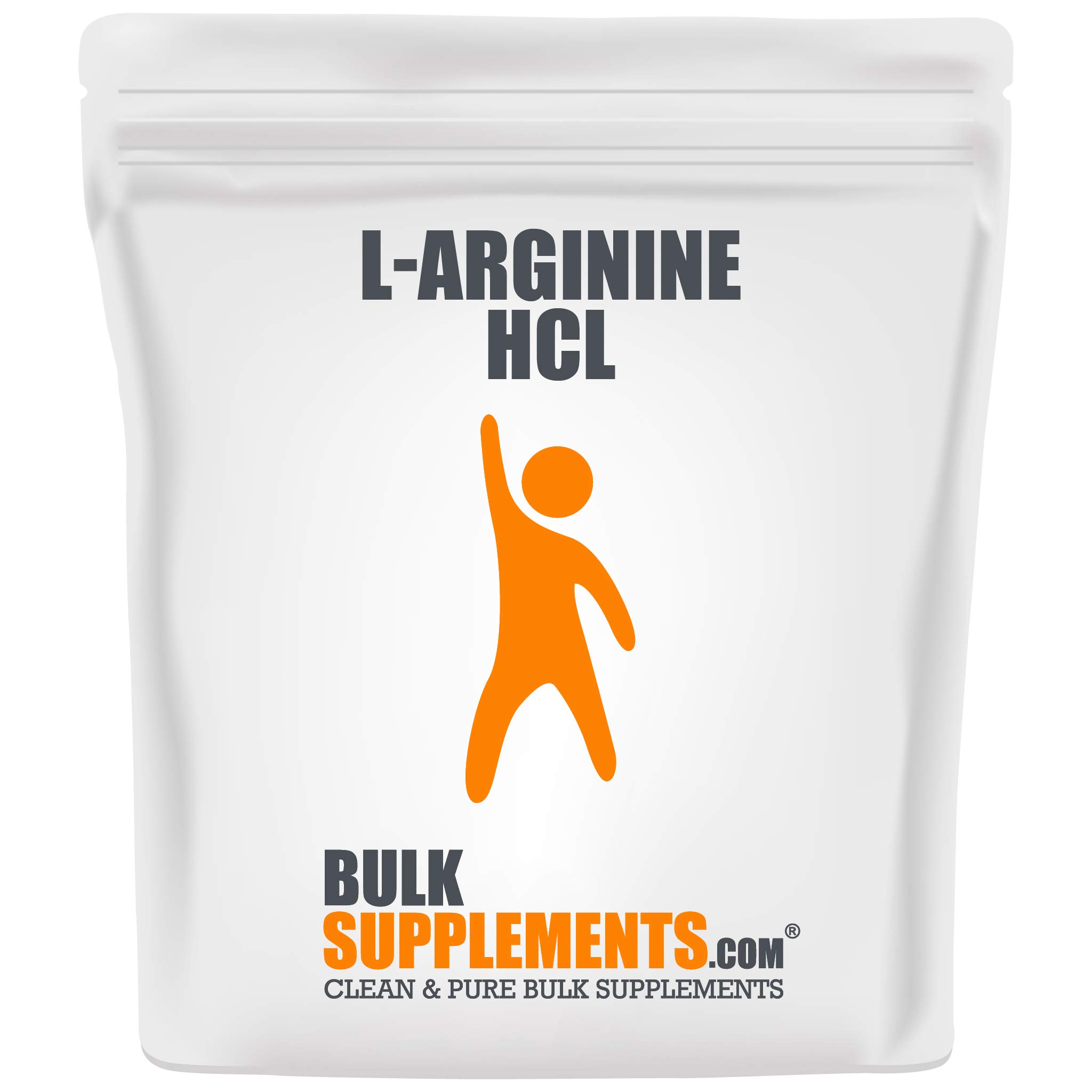 BulkSupplements.com L-Arginine HCl Powder - L-Arginine 1000mg - Nitric Oxide Supplement - Oxygen Boo
