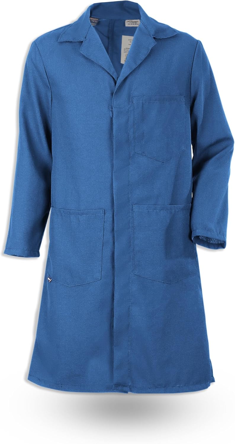 TOPPS Nomex Flame Resistant FR Lab Coat/Tech Coat with Snaps TC16