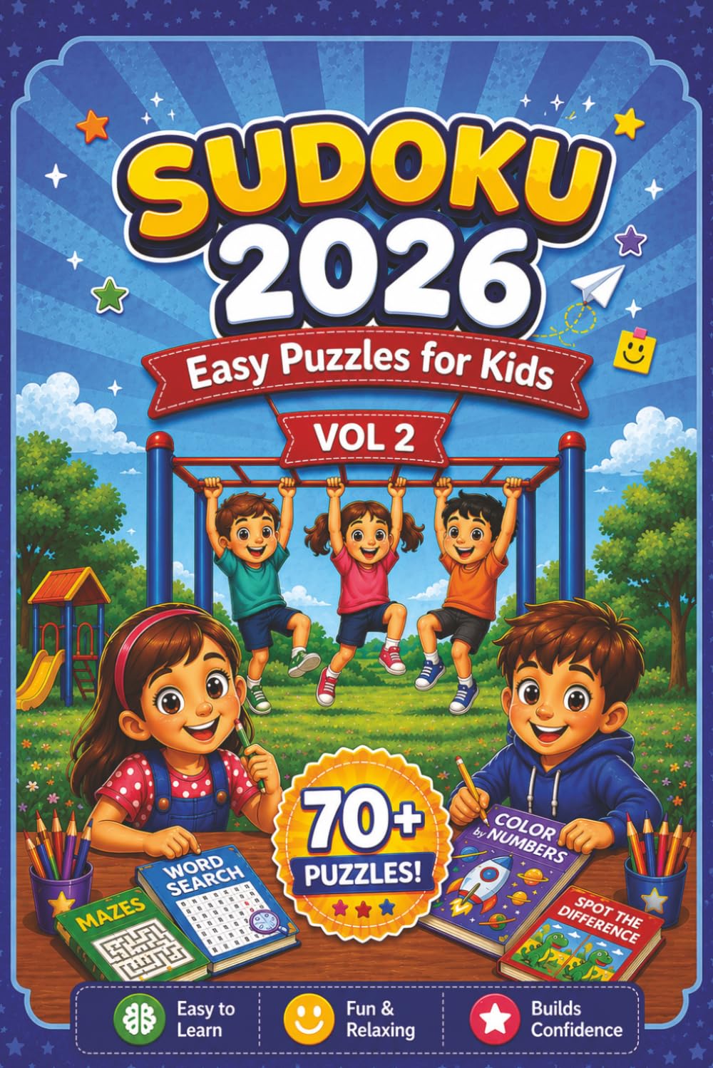 Sudoku 2026: Easy Puzzles for Kids Vol 2