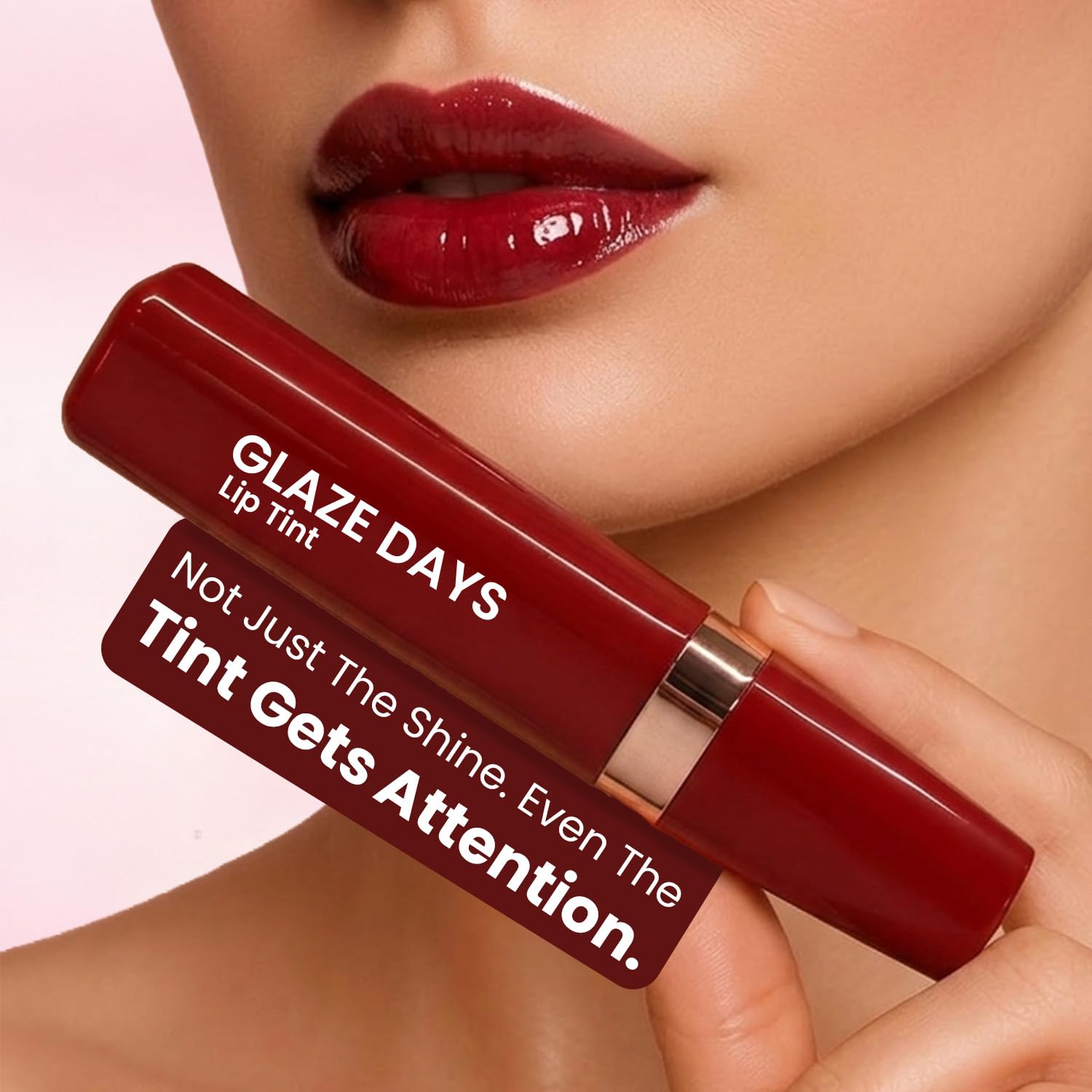717KJsNh4ZL._SL1500_ Swiss Beauty Glaze Days Lip Tint, Tinted Lip Balm for Pigmented Lips, Natural Tinted Lip, Deep Hydration With Vitamin E & Shea Butter, 4.2g
