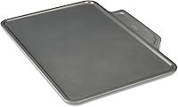 Vista 1 de All-Clad Pro-Release - Bandeja antiadherente para hornear, bandeja para hornear de 17 x 11.75 pulgadas, apta para horno, media hoja de 450 °F