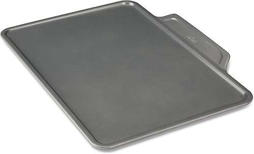 All-Clad Pro-Release - Bandeja antiadherente para hornear, bandeja para hornear de 17 x 11.75 pulgadas, apta para horno, media hoja de 450 F,