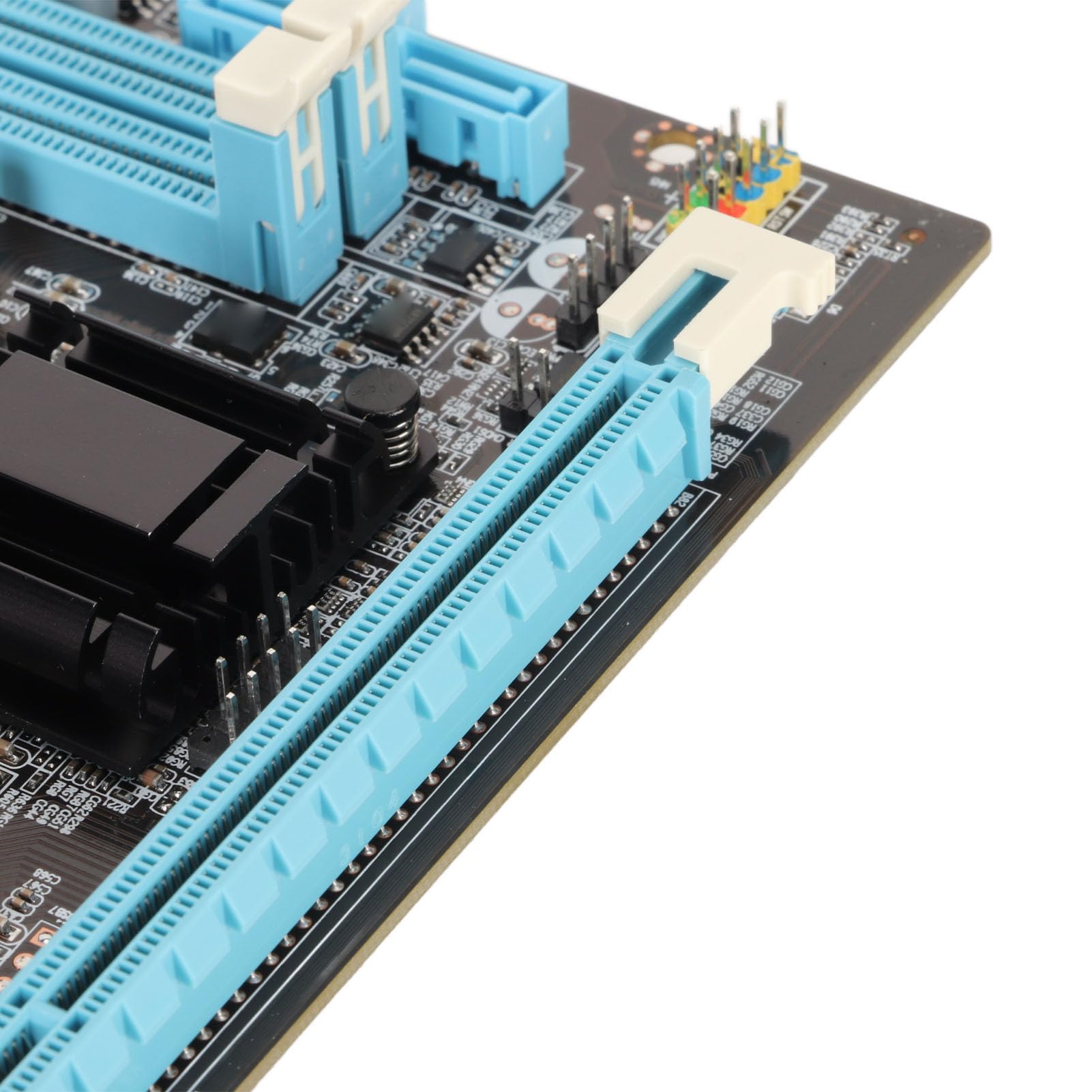 Elprico Scheda Madre Gaming H81 Dual Channel DDR3, M.2 NVMe, NGFF,6Gb/s Slot PCIe LGA 1150 Micro ATX Scheda Madre PC per con Interfaccia M.2 Ad Alta velocità, Interfacce I, O e