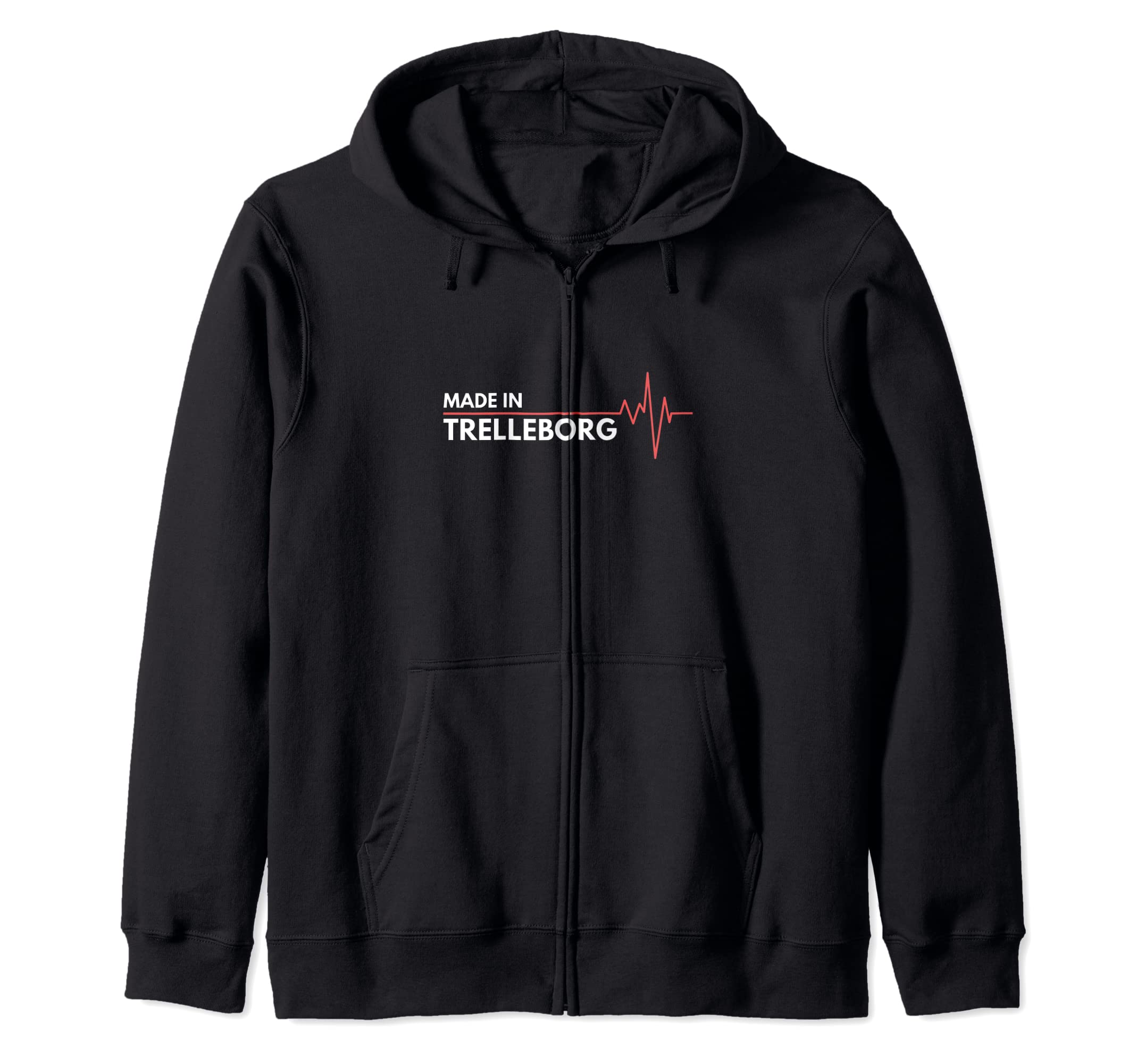 Trelleborg Made In Sweden City Of Birth Zip Hoodie