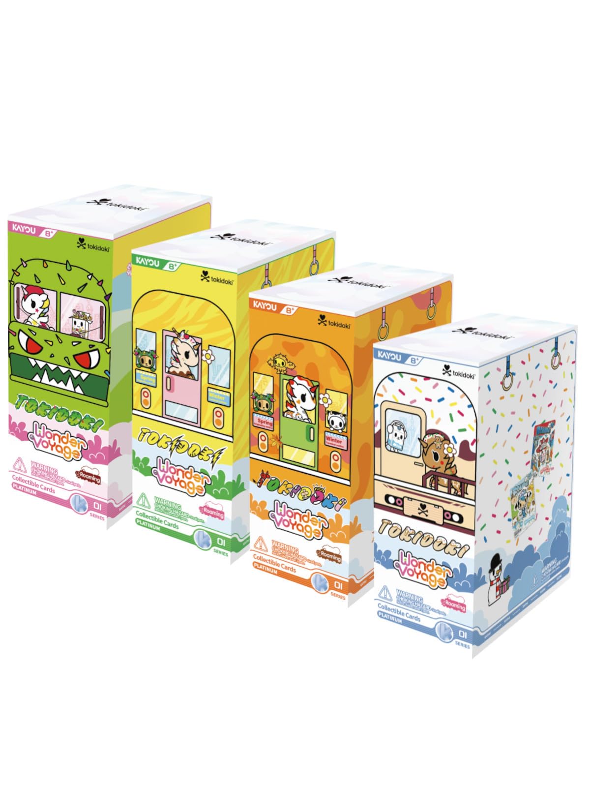 Kayou Limited | tokidoki: Wonder Voyage Collectible Cards - Roaming Edition 1-B | Collectible Cards | Ages 8+ — image 1
