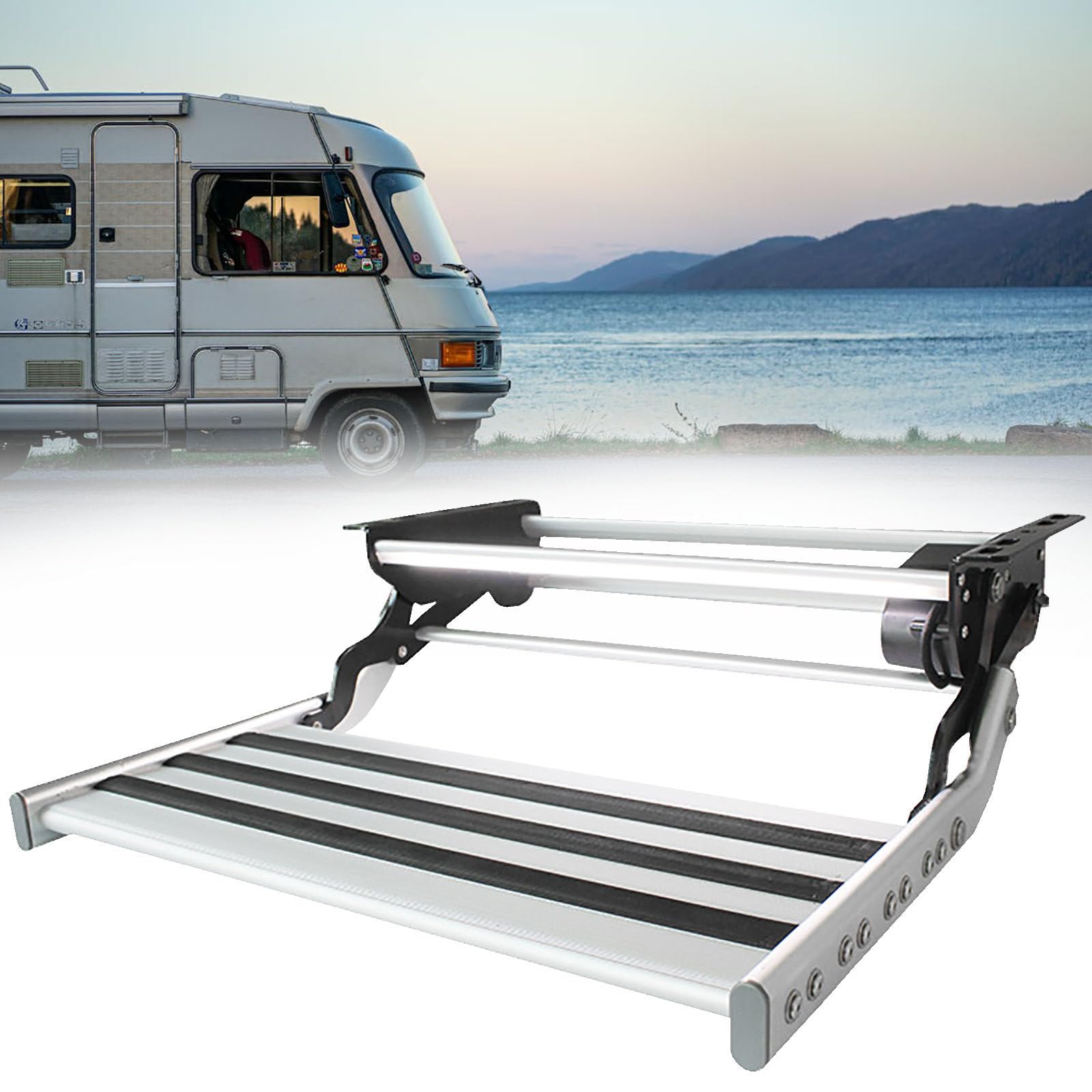 Marchepied électrique pour camping-car : escaliers de camping pour vos voyages