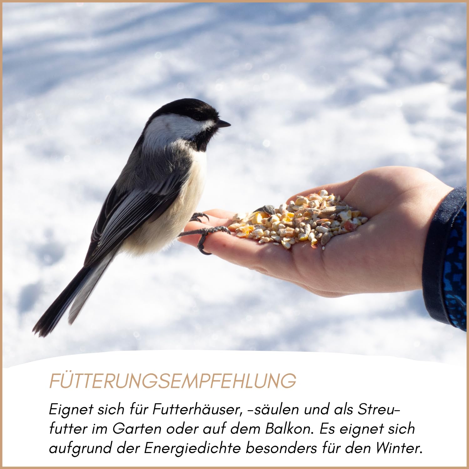 Supravit Premium Fettfutter für Wildvögel 25 kg - schmackhaftes Vogelfutter & Winterfutter für Vögel - fettreiches Wildvogelfutter als Energielieferant für alle Wildvögel im Winter