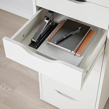 IKEA Alex Drawer Unit with 9 Drawers, 36x116 cm, White