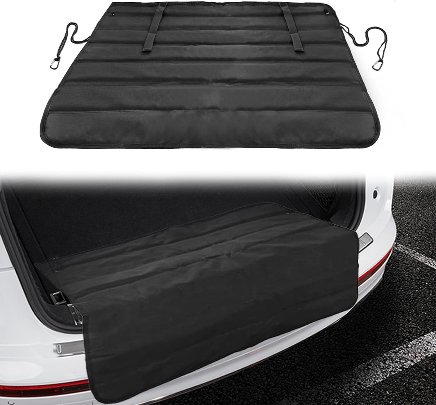 Universal Foldable Car Trunk Bumper Guard Mat Rear Bumper