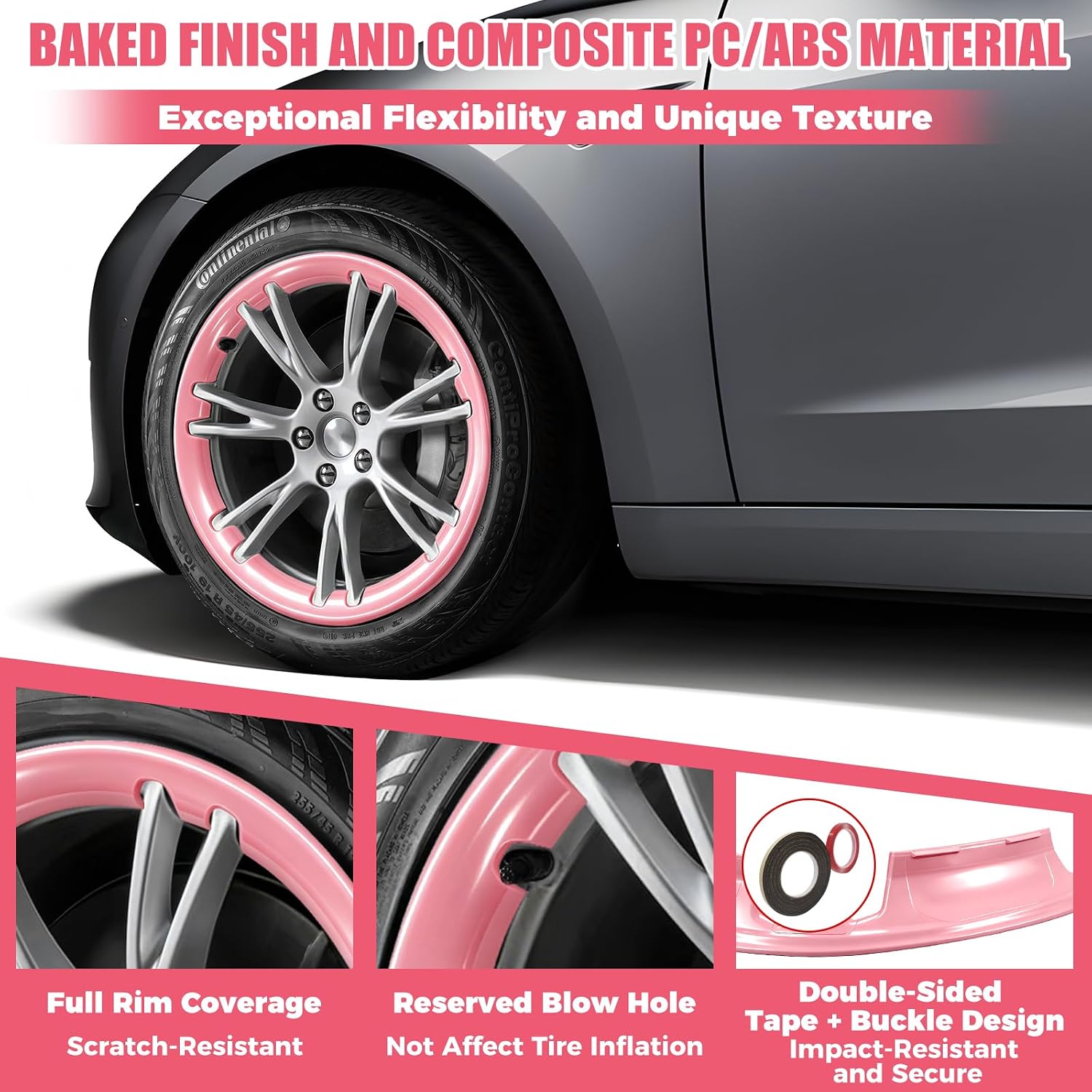 Loyala Rim Protector for 2020-2024 Tesla Model Y 19" Gemini Wheel Cover