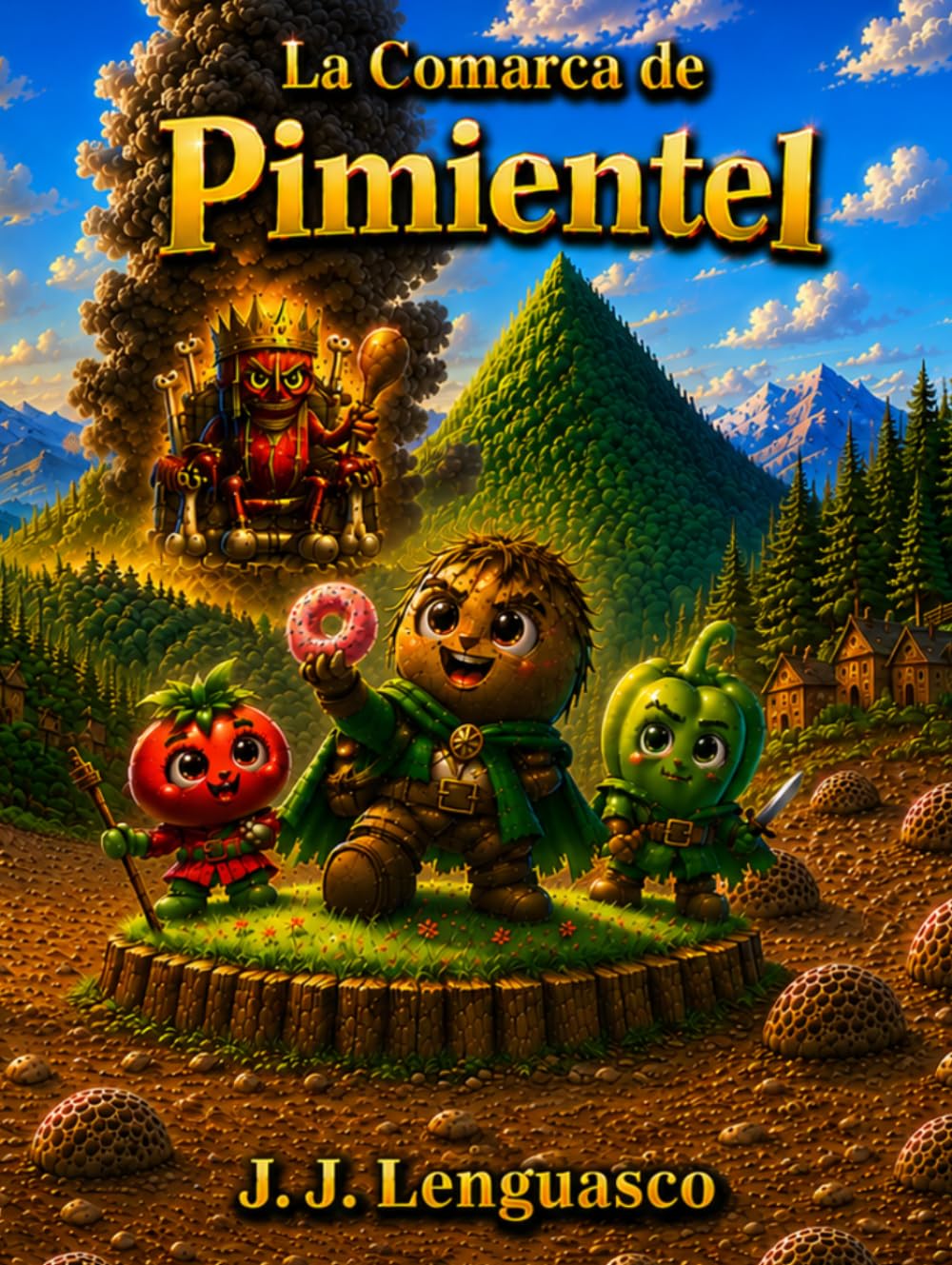 LA COMARCA DE PIMIENTEL: Una divertida aventura infantil llena de fantasía, valores y comida saludable