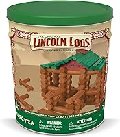 Vista 2 de Lincoln Logs Lata del 100 aniversario