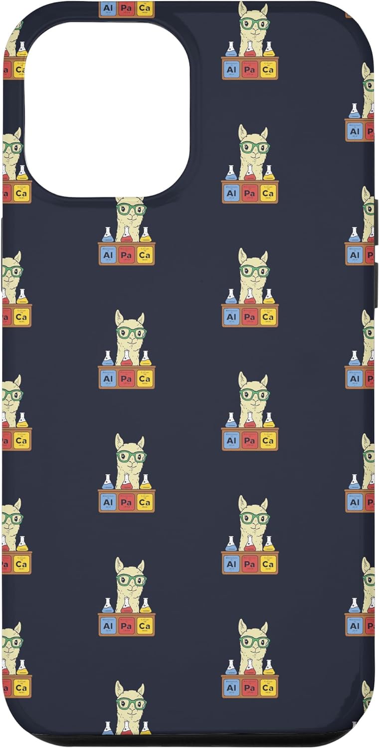 iPhone XS Max Llama Alpaca Chemist Chemistry Case
