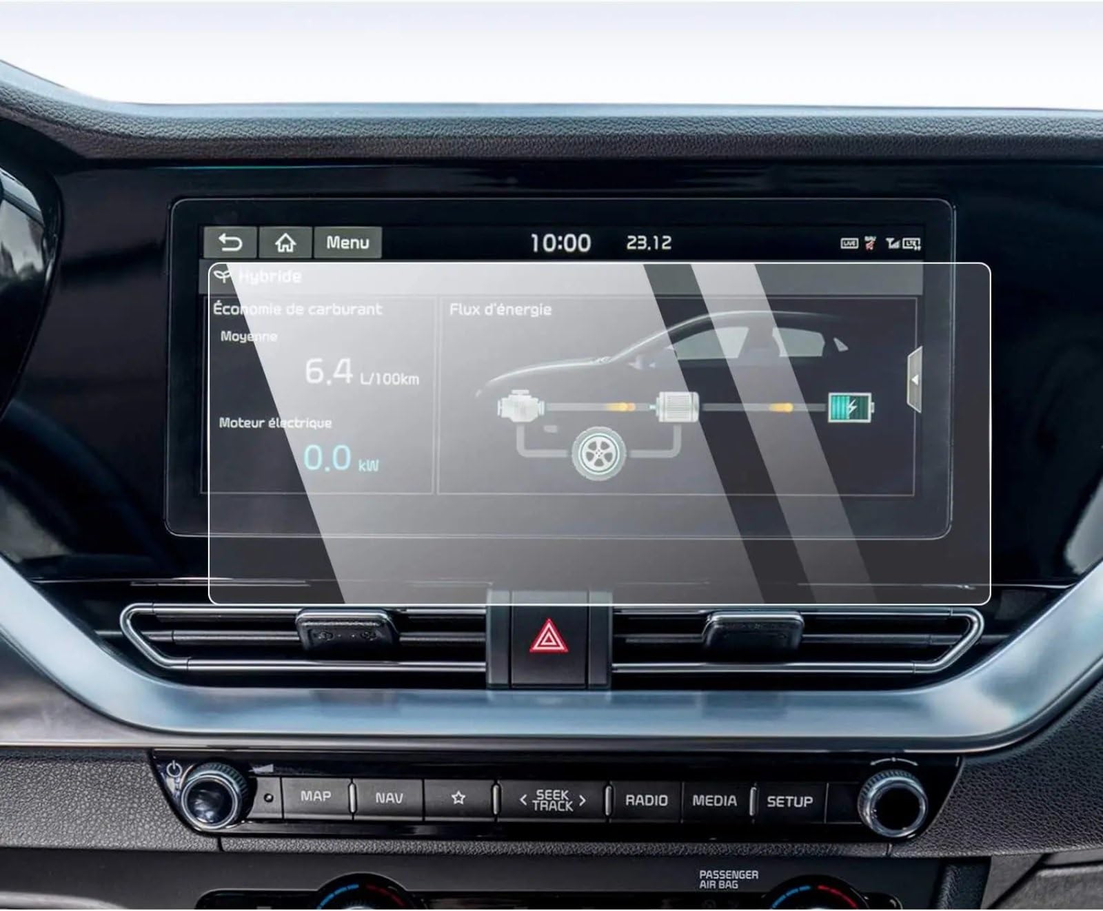 Écran tactile rayé Kia Niro EV ? La solution en verre trempé 10.25 - 8