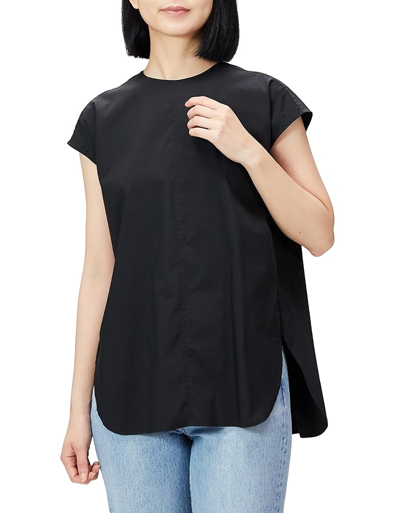 後コクーンノースリーブブラウス　mila owen Amazon.co.jp: [ミラオーウェン] 後コクーンノースリーブ